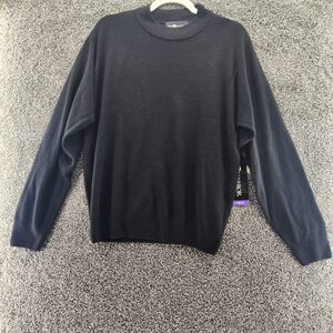 Sag Habor NWT Large black pullover long sleeve sweater